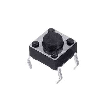 300pcs 10 Models 6x6 Tact Switch Tactile Push Button Switch Kit Height 4.3MM-13MM DIP 4P Micro Switc