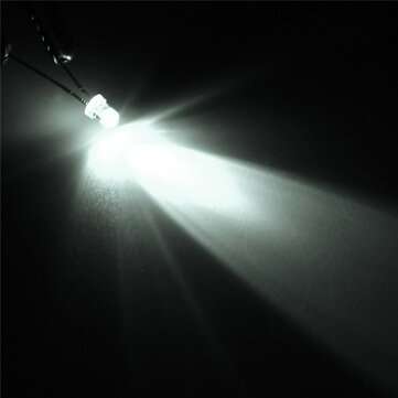 300PCS 3MM 5 Color Assortment Round Clear Bright LED Light Emitting Diodes Lamp