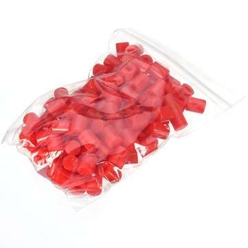 300pcs 6 x 7mm Round Button Cap Hat Suitable For 8.5 x 8.5mm / 8 x 8mm Series Of Self-locking Switch