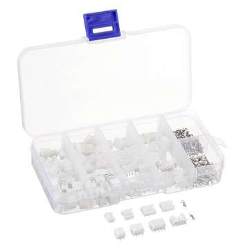300pcs PH2.0 2p 3p 4 pin 2.0mm Pitch Terminal Kit / Housing / Pin Header JST Connector Wire Connecto