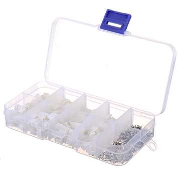 300pcs PH2.0 2p 3p 4 pin 2.0mm Pitch Terminal Kit / Housing / Pin Header JST Connector Wire Connecto