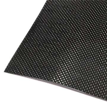 300x500x0.3mm Carbon Fiber Plate Panel Sheet Gloosy Surface 3K Plain Weave