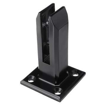 304 Stainless Glass Floor Standing Stairs Balcony Pool Glass Spigots Post Balustrade Railing Clamp