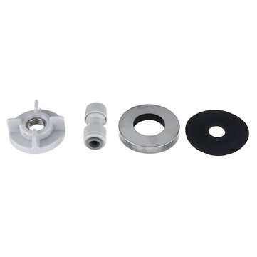 304 Stainless Steel Kitchen Sink Faucet Single Lever Cold Water Tap Drinking Water Filter Faucet 360
