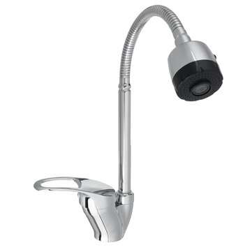 304 Stainless Steel Universal Pipe Hot And Cold Kitchen Faucet Stainless Steel Sink Faucet