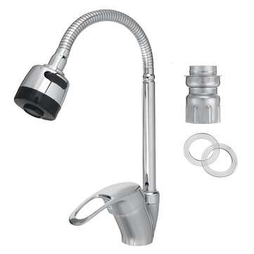 304 Stainless Steel Universal Pipe Hot And Cold Kitchen Faucet Stainless Steel Sink Faucet