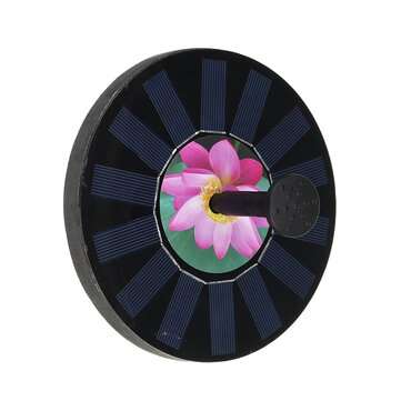 30-50cm Solar Panel Powered Garden Pond Floating Fountain Water Pump Outdoor