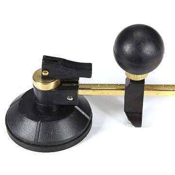 30cm 6 Wheels Compass Glass Circular Cutter With Suction Cup