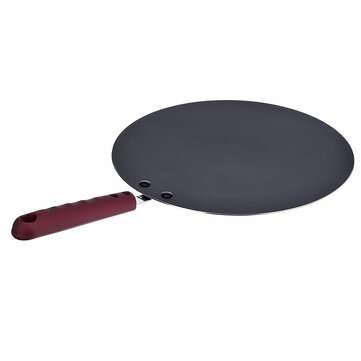 30CM Aluminum Flat Crepe Maker Pan Non Stick Baking Pancake Pan Frying Griddle
