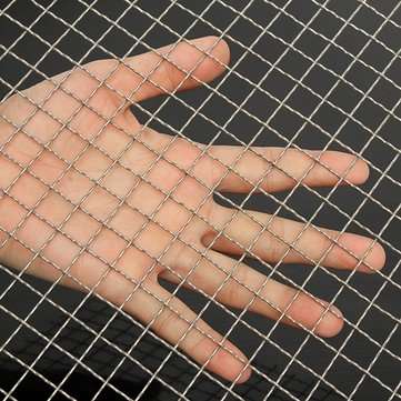 30cmx30cm 2 Mesh Stainless Steel Wire Cloth Screen Filtration Filter Sheet