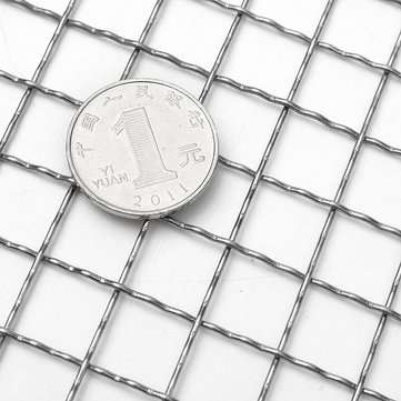30cmx30cm 2 Mesh Stainless Steel Wire Cloth Screen Filtration Filter Sheet