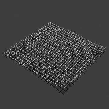 30cmx30cm 2 Mesh Stainless Steel Wire Cloth Screen Filtration Filter Sheet