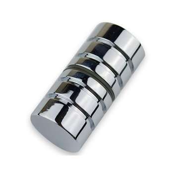 30mm  Glass Door Handle Knob Aluminium Chrome Plated (SIZE: #1)