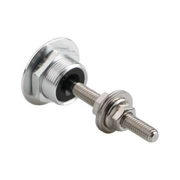 30MM Universal Car Mini Engine Hood Lock Modified Button Silver/Black (COLOR: SILVER)
