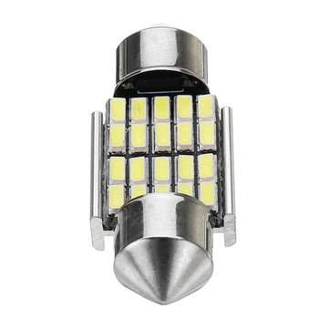 30mm Festoon 3014 Chip LED Dome Lights Interior Map Reading Bulb 12V 2.3W 6000-6500K White