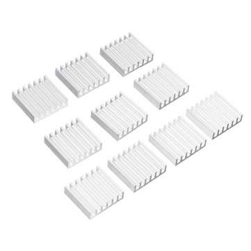 30Pcs 14x14x4mm Aluminum Radiator Chip Heat Sink