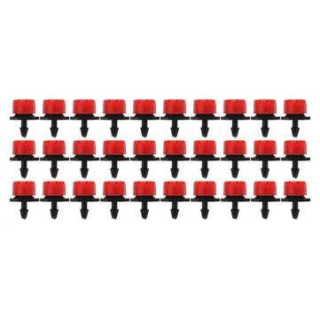 30pcs 25M Tubing Hose Micro Drip Irrigation System Automatic Garden Plant Watering Device Kit