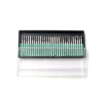 30Pcs 35mm Of Suit Jade Carving Grinding Needle Emery Diamond Grinding Head Diamond Grinding Rod
