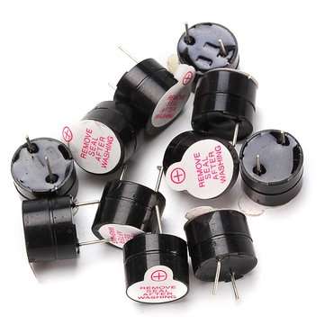 30pcs 3V Active Buzzer Electromagnetic SOT Plastic-sealed Tube Long Sound 12mmx9.5mm