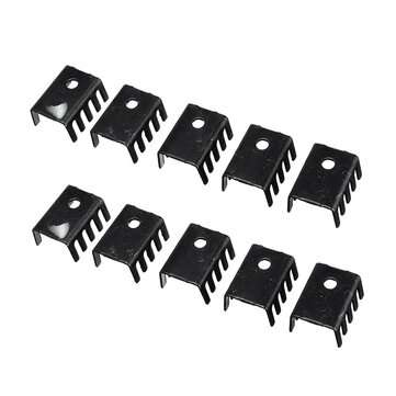 30pcs 7805 Radiator Suitable 20*13*8 Small Heat Sink for TO-220 Packaged Devices