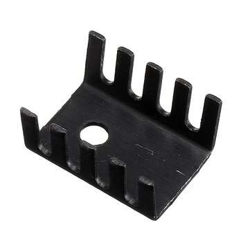 30pcs 7805 Radiator Suitable 20*13*8 Small Heat Sink for TO-220 Packaged Devices