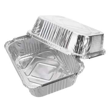 30pcs Disposable Foil Trays Dishes Catering Containers Takeaway Oven Baking Tray