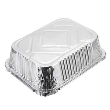 30pcs Disposable Foil Trays Dishes Catering Containers Takeaway Oven Baking Tray
