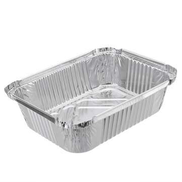 30pcs Disposable Foil Trays Dishes Catering Containers Takeaway Oven Baking Tray