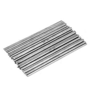 30PCS High Quality Stainless Steel Jewelry Cored Rod Wire Different Size Durable Tool for Jeweler Ne