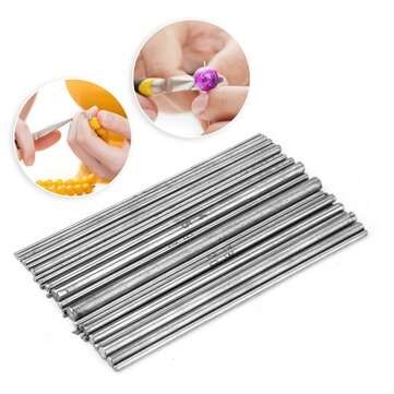 30PCS High Quality Stainless Steel Jewelry Cored Rod Wire Different Size Durable Tool for Jeweler Ne