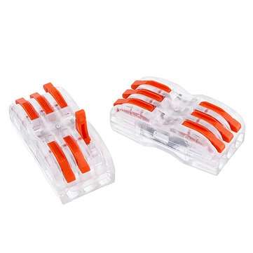 30pcs SPL-3 Clear Wire Connector Fast Connection Terminal
