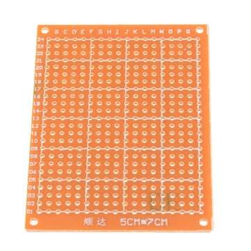 30pcs Universal PCB Board 5x7cm 2.54mm Hole Pitch DIY Prototype Paper Printed Circuit Board Panel Si