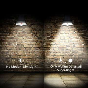 30W 16LED Solar Panel Street Light PIR Motion Sensor 360 Diming Outdoor Wall Lamp for Garden Road