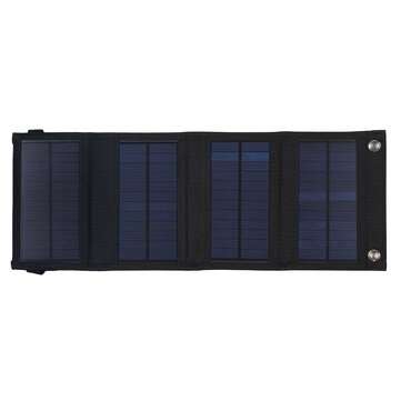 30W 5V Foldable Sunpower Solar Panel Charger Solar Power Bank USB Backpack Camping Hiking