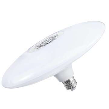 30W E27 Dimmable RGBW bluetooth Music Speaker LED Ceiling Light Bulb + 24Keys Remote Control AC110-2
