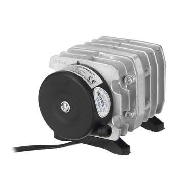 30W Electromagnetic Air Compressor Aquarium Oxygen Fish Pond Air Pump Aerator