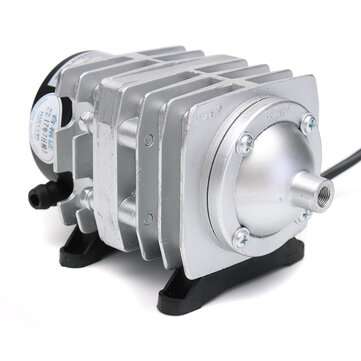 30W Electromagnetic Air Compressor Aquarium Oxygen Fish Pond Air Pump Aerator
