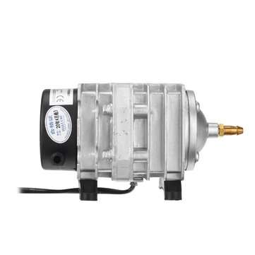 30W Electromagnetic Air Compressor Aquarium Oxygen Fish Pond Air Pump Aerator