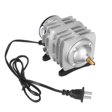 30W Electromagnetic Air Compressor Aquarium Oxygen Fish Pond Air Pump Aerator