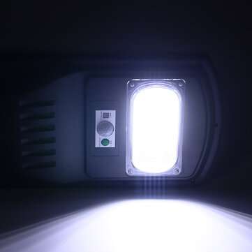 30W LED Solar Light Radar PIR Induction Outdoor Street Wall Lamp + Remote Control