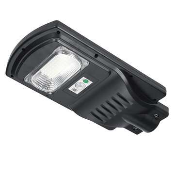 30W LED Solar Light Radar PIR Induction Outdoor Street Wall Lamp + Remote Control