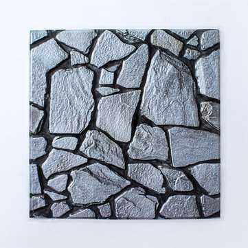 30x30cm 3D Tile Brick Wall Sticker DIY Self-adhesive Waterproof Home Decor