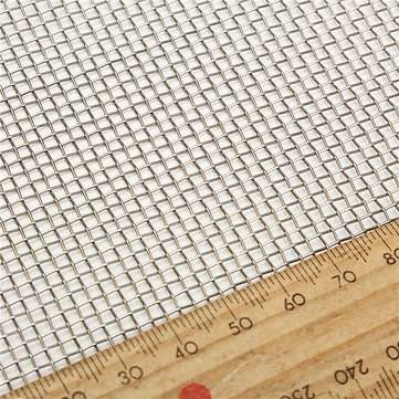 30x30cm 304 Stainless Steel 10 Mesh Filter Water Filtration Woven Wire