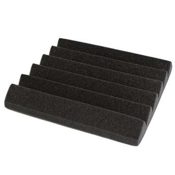 30X30x5cm Soundproofing Acoustic Wedge Foam Black Sound Absorption Treatment Panel