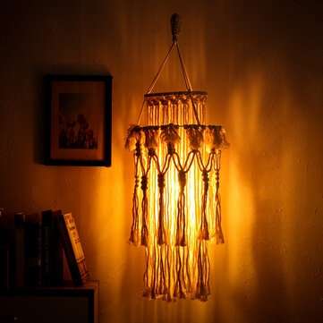 30x60CM 2-Tier Lampshade Ceiling Light Cover Home Pendant Lamp Chandelier Lamp Shade