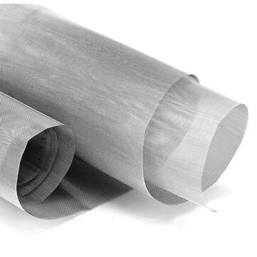 30x90cm Stainless Steel Woven Wire Filter Screen Sheet Filtration Cloth 120 Mesh
