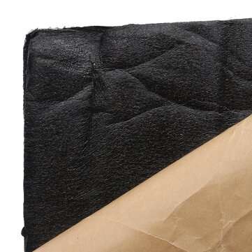30x50cm Sound Proofing Deadening Mat Aluminum Foil Foam Anti Flame Retardant 7mm