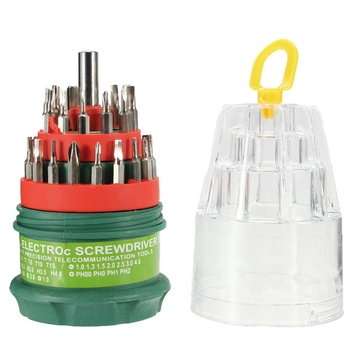 31 in 1 Precision Handle Screwdriver Set Mobile Phone Repair Kit Tools