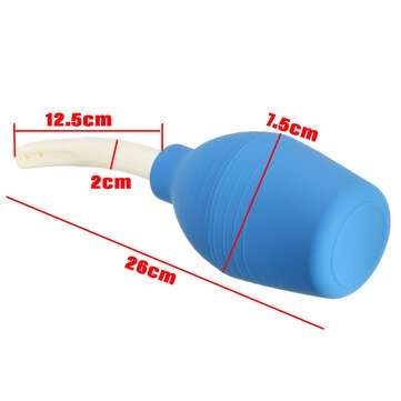 310ml Anal Vaginal Bulb Douche Colonic Irrigation Rubber Enema Rectal Syringe Cleaner