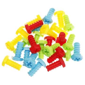 310Pcs Drilling Screw Set 3D Creative Nut Disassembly Creative Puzzle Toys Accessories Kids Building